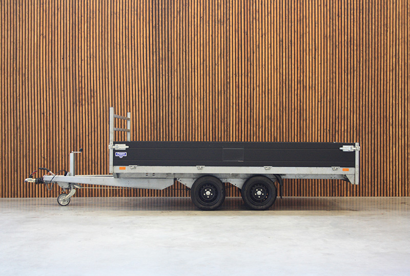 Tandem open huren bij Bouwman Aanhangwagens